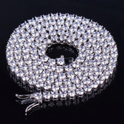 Iced Out Tennis Zircon Gold Chain Necklace 3MM