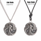 24 Viking Runes Amulet Pendant Set — Stainless Steel