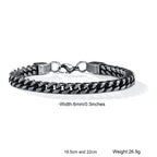 Stylish Stainless Steel Bali Foxtail Chain Bracelet for Men,Double Franco Link Chain Bracelets,Male Jewelry Gift for
