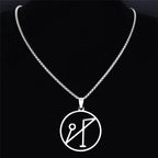 Archangel Michael Sigil Necklace — Silver