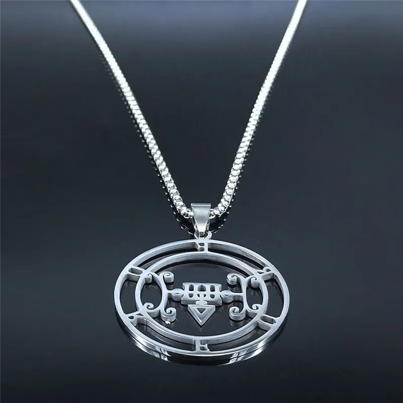 Sigil de Lucifer Furfur Necklace — Stainless