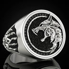 Viking Wolf Claw Warrior Ring — Two-Tone