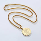 St. Michael Badge Medal Pendant — SS