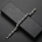 Men's 8mm Link Chain Bracelet — Stainless Steel