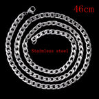 Iced Out Cuban Chain Necklace — Stainless Steel