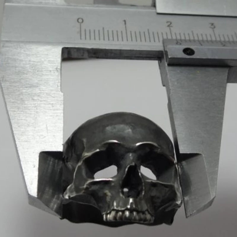Wholesale Men's Calvarium Skull Ring Gothic 316L Stainless Steel Biker Ring Motorcycle Band jewellery Party Gift