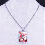 Silver Pendant Miguel Arcanjo Archangel Michael