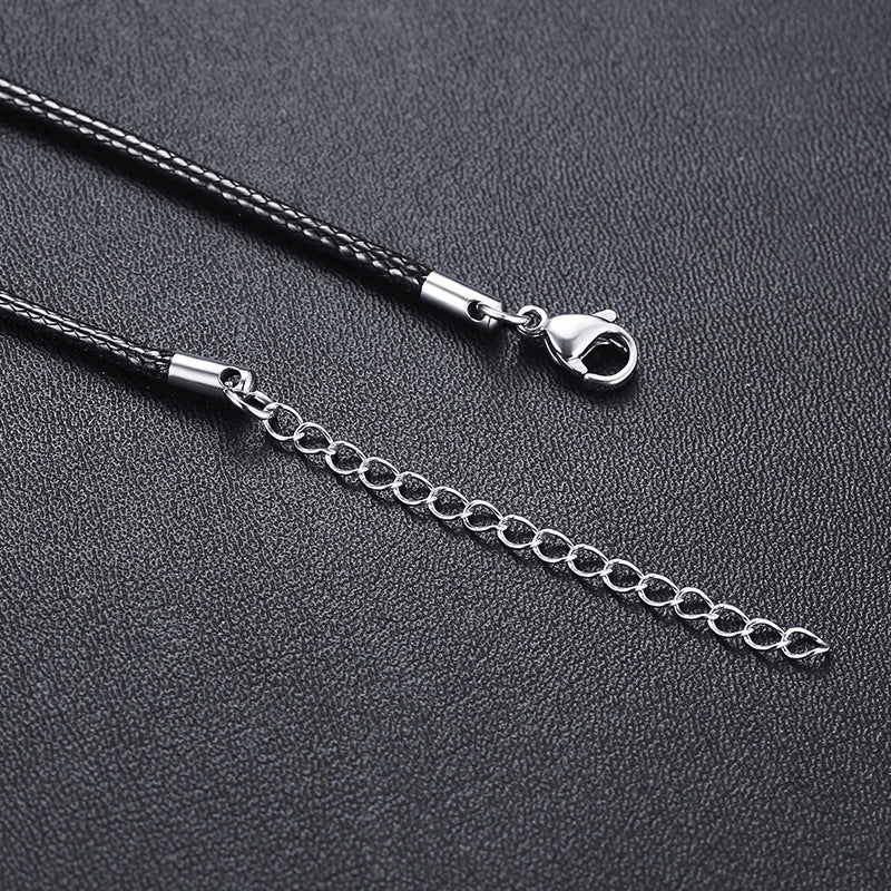 Arrowhead Rope Chain Pendant Necklace — Stainless Steel