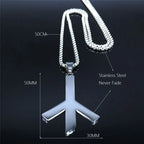 Viking Death Rune Necklace — Stainless