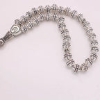 Ottoman Turkish Persian Crescent Moon Star Amulet Prayer 33 beads tasbih bracelets muslim Tasbih Allah Rosary