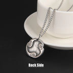 24 Viking Runes Amulet Pendant Set — Stainless Steel