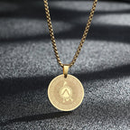 Spartan Warrior Stainless Steel Pendant Necklace