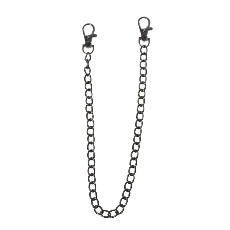 Belt Wallet Pocket Chain Keychain — Stainless Steel