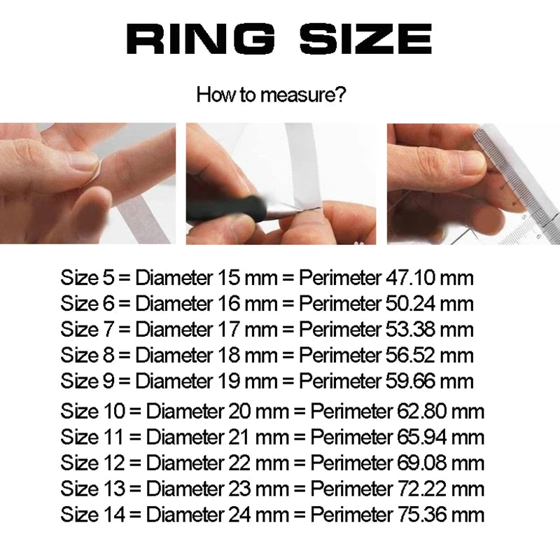 Letdiffery Hot Sale Groove Rings Black Blue Punk Stainless Steel Midi Rings For Men Charm Women Jewelry Dropshipping Wholesale