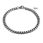 Chunky Curb Chain Bracelet 11mm — Stainless Steel