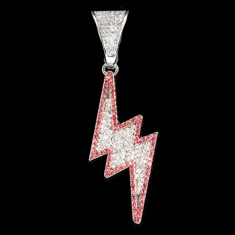 Iced Out Cuban Chain Necklace — Stainless Steel