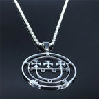 Sigil Lucifer Sitri Pendant Necklace — Stainless Steel