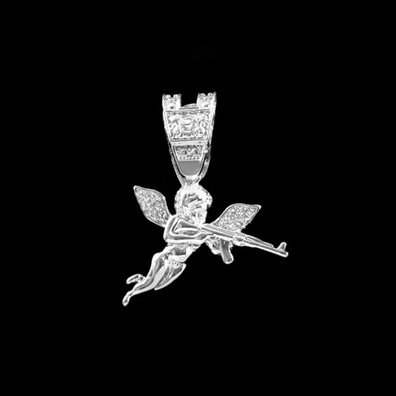 Iced Out Cuban Chain Necklace — Stainless Steel