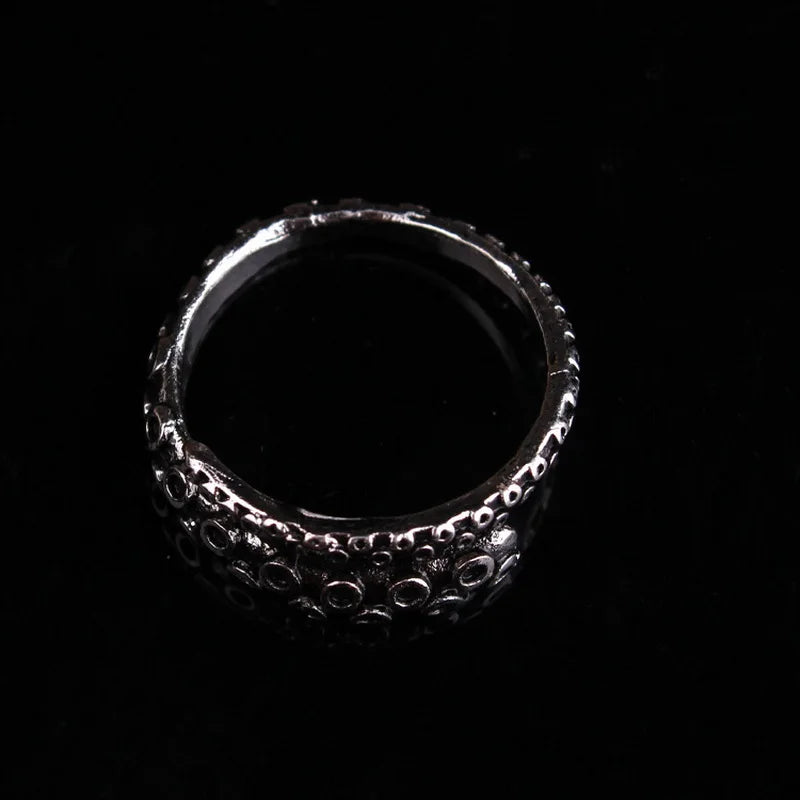 Adjustable Creative Design Octopus Tentacle Opening Ring for Men Women Trendy Punk Party Jewelry Accessories кольца