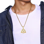 Viking Celtic Triple Knot Pendant — Stainless Steel