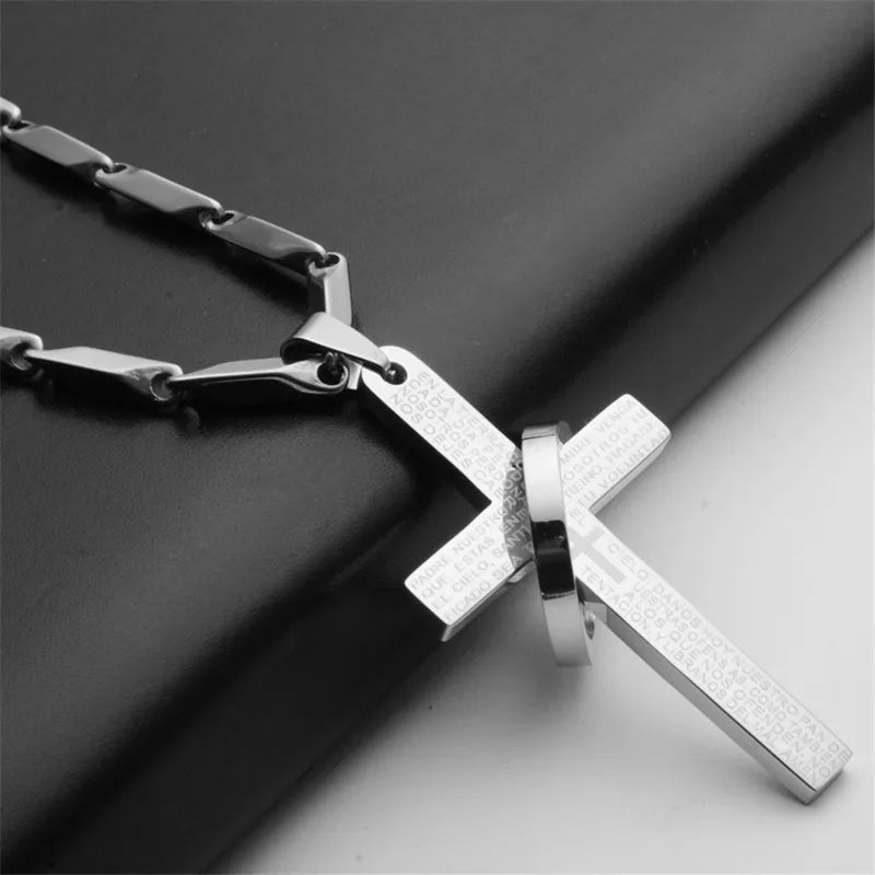 Rhombus Chain Necklace 2mm & 3mm — Stainless Steel, 50cm & 60cm