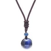 Obsidian Black Necklace 16mm