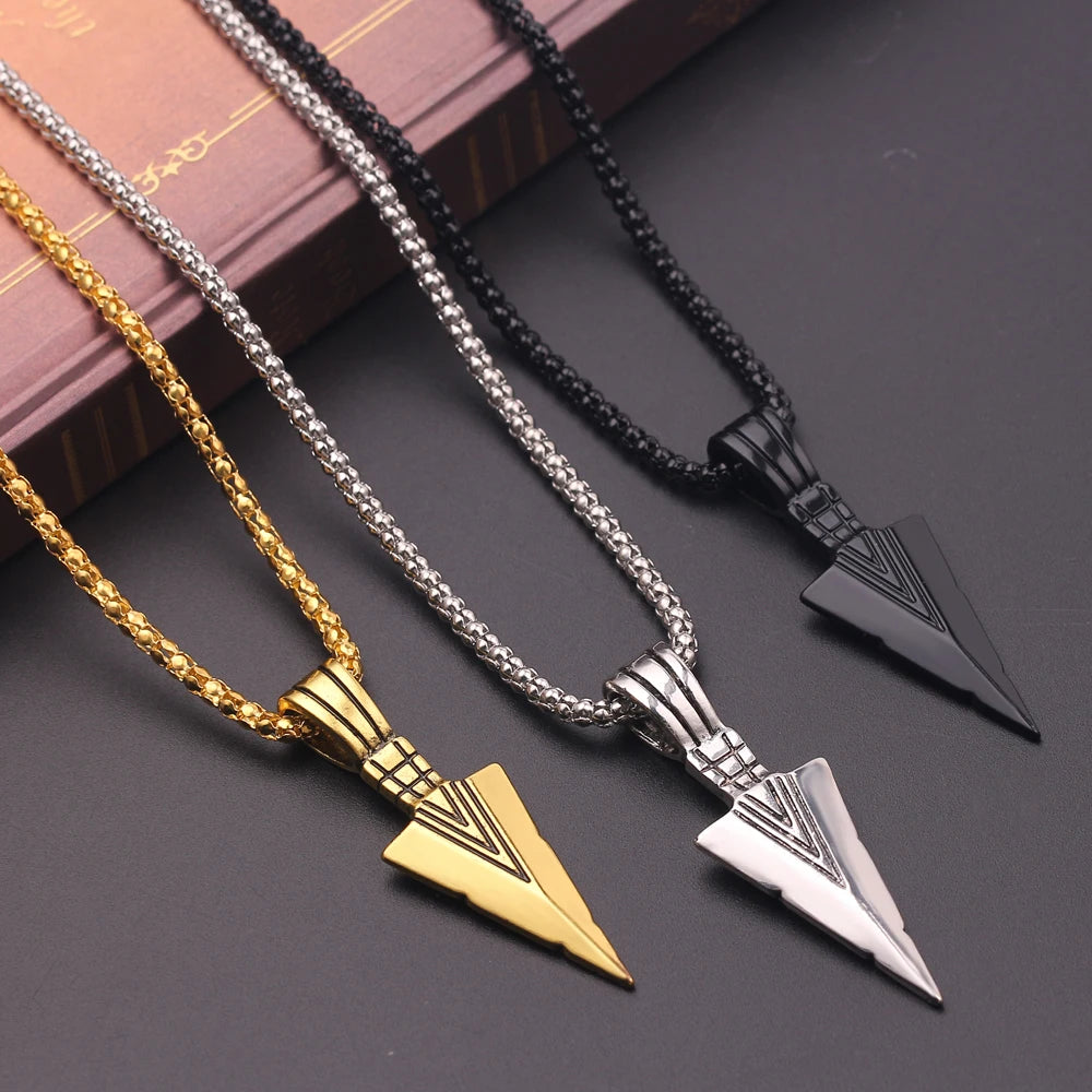 Black Pendant Necklace