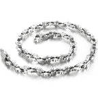 11MM Thick Black Stainless Steel Chains Necklaces for Man 63CM 24.8" Heavy Metal Link Chain Necklace For Men Mens