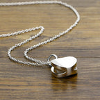 Hot Sale Classic Original 925 Silver Necklace Women's Jewelry Necklace Minimalist Glossy Round Pendant Collar Silver Jewelry