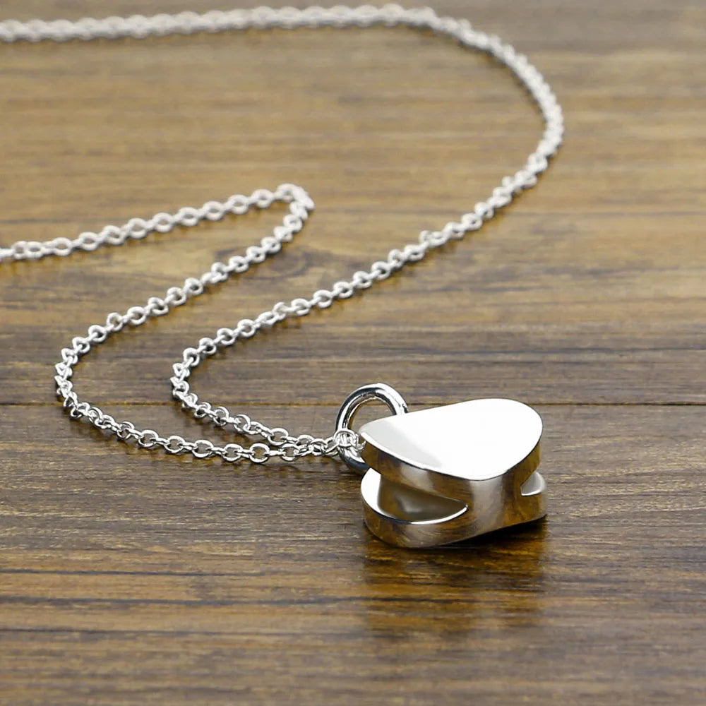 Hot Sale Classic Original 925 Silver Necklace Women's Jewelry Necklace Minimalist Glossy Round Pendant Collar Silver Jewelry