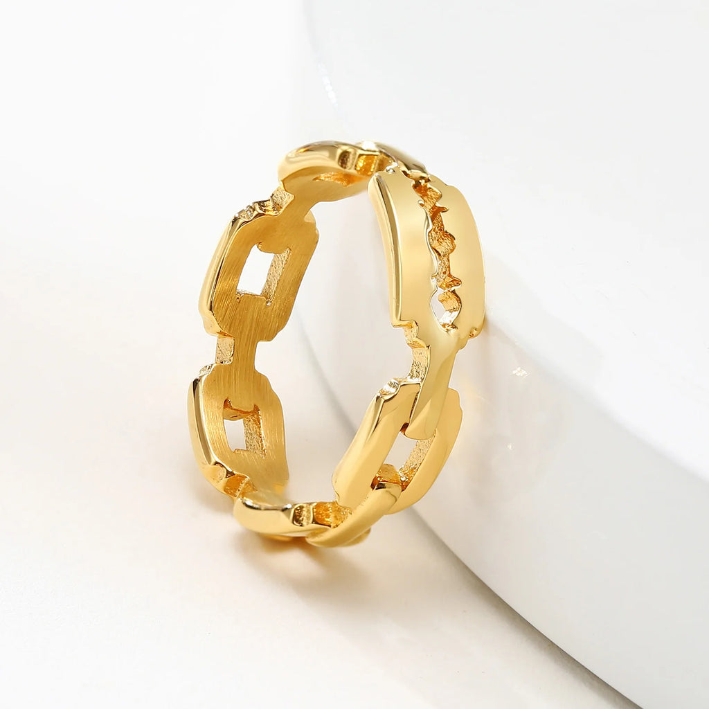 Razor Blade Ring — Stainless Steel