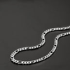 Figaro Chain Necklace 8mm — Stainless Steel