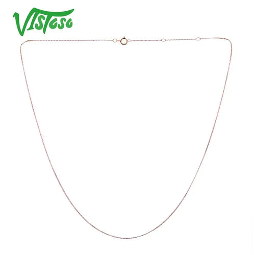 14K Gold Chain Necklace 42cm — Fine Jewelry