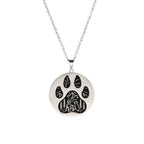 Wolf Cat Claw Pendant Necklace — Stainless Steel