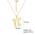 Likgreat Chai Amulet Women Men Pendant Necklaces Stainless Steel Gold Plated Jewelry Kabbalah Jewish Judaica of Charity Fortune