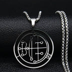 Sigil of AIM Demon Seal Necklace — Stainless