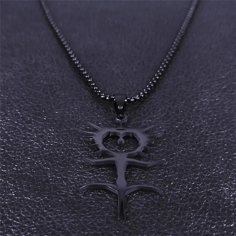 Ghostemane Stainless Steel Pendant Necklace