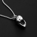 Gothic Skull Stainless Steel Pendant Necklace