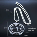 Lilith Demon Seal Necklace — Silver