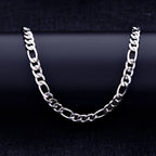 Figaro Chain Necklace 8mm — Stainless Steel