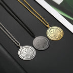 Tarot Card Pendant Necklace — Stainless Steel