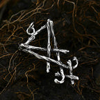 Satan Pentagram Demon Pendant — Stainless Steel