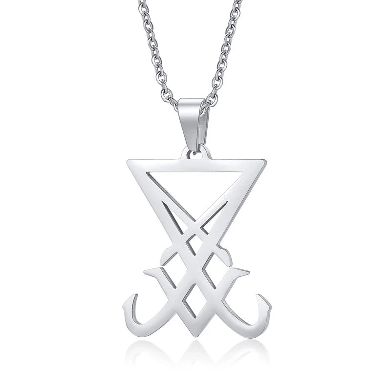 Choronzon Sigil Black Pendant Necklace