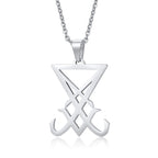 Choronzon Sigil Black Pendant Necklace