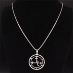 Lilith Demon Seal Necklace — Silver