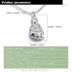 Chinese style Vintage Women's 925 Silver Necklace-Buddha Pendant Solid Silver O Chain Clavicle Necklace Collar Charm Jewelry