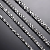 Wheat Chain Necklace — Stainless Steel