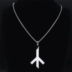Viking Death Rune Necklace — Stainless