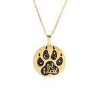 Wolf Cat Claw Pendant Necklace — Stainless Steel