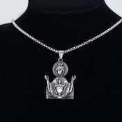 Virgin Mary Pendant Necklace — 316L Stainless Steel
